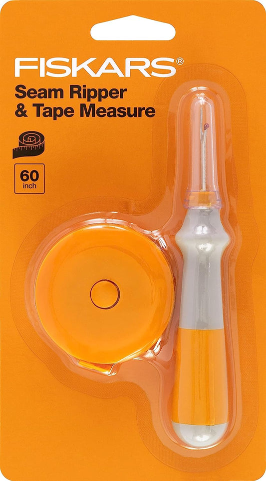 Fiskars Seam Ripper and Measuring Tape Set
